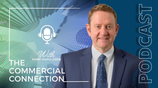 The Commercial Connection podcast photo with Mark Haroldsen